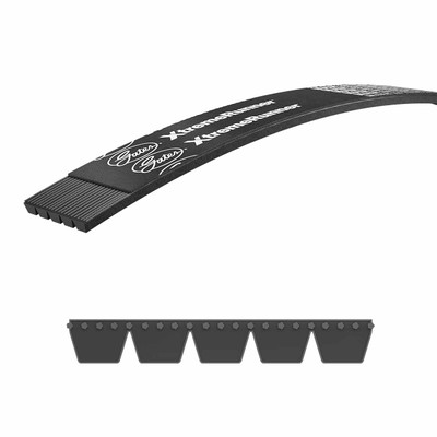 Gates Xtreme Runner A/C Belt for Nissan Navara 2.3L D23 Turbo Diesel (May 2015-Dec 2020)