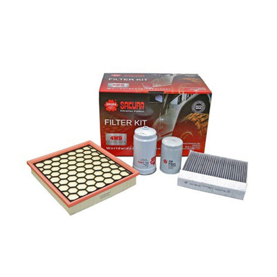 Sakura 4WD Filter Kit K-89010 for LDV T60 2.8L Turbo Diesel SC28R150Q5 (Oct 2017-on) Sakura 4WD Filter Kit K-89010 for LDV T60 2.8L Turbo Diesel SC28R150Q5 (Oct 2017-on)