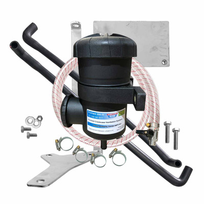 Toyota Landcruiser 70 Series 2024-on V8 4.5L 1VD-FTV - Mann ProVent Oil Catch Can DUAL Bracket Kit OS-PROV-55B Toyota Landcruiser 70 Series 2024-on V8 4.5L 1VD-FTV - Mann ProVent Oil Catch Can DUAL Bracket Kit OS-PROV-55B