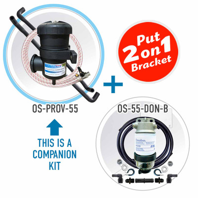 Toyota Landcruiser 70 Series 2024-on V8 4.5L 1VD-FTV - Mann ProVent Oil Catch Can Companion Kit OS-PROV-55