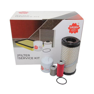 Sakura 250HR Filter Kit K-52370 for Yanmar VIO 15-2 / VIO 17 3TNV70 (2004-on)