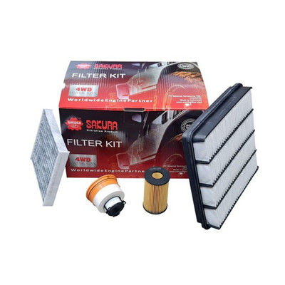 Sakura Cabin Filter Kit K-11620 for Toyota Landcruiser 4.5L VDJ200 (2019-2021)