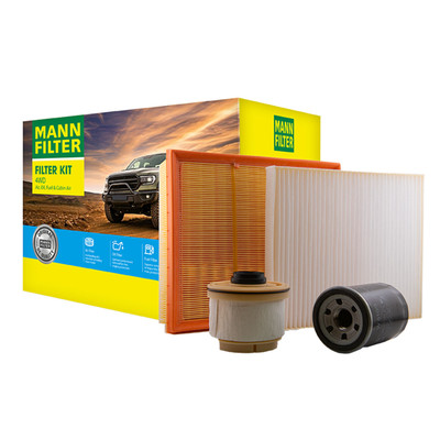 MANN Filter Kit SP1036-4 for Isuzu D-Max 3.0 CRDI 4x4 (TFS85J) 2012-2019