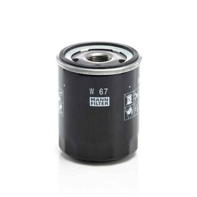 Mann Filter Oil Filter W67 for Honda, Mitsubishi & Smart.
