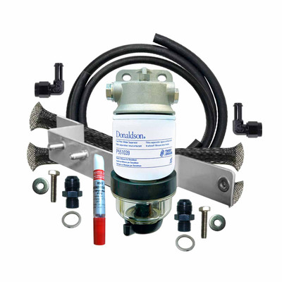 2007-on Toyota Landcruiser 70 Series 4.5L TD VDJ Donaldson Pre-Filter Bracket Kit OS-70-DON