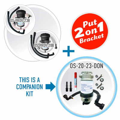 Ford Ranger 2011-21 Everest 2015-22 Mazda BT50 2011-20 3.2L 2.2L Donaldson Pre-Filter Companion Kit