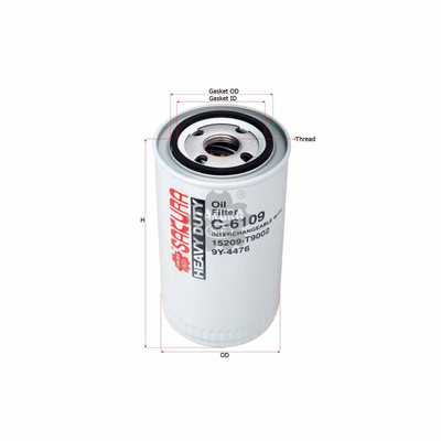 Sakura Oil Filter C-6109
