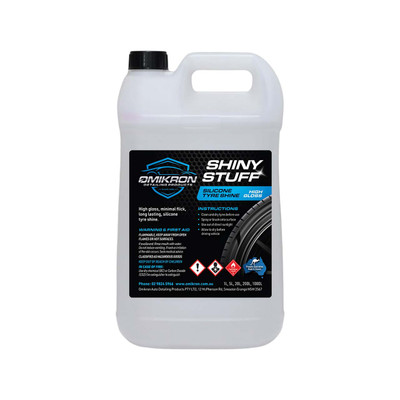 ***PICKUP ONLY: Shiny Stuff - High Gloss Silicone Tyre Shine Long Lasting 5L Omikron