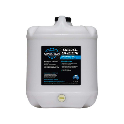 ***PICKUP ONLY: Reco Shine / Recosheen - Waterbased Armorial for Interior and Exterior 20L Omikron