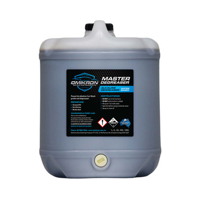 ***PICKUP ONLY: Master Degreaser - Powerful Alkaline Degreaser used in Car Washes 20L Omikron