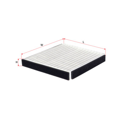 Sakura Cabin Air Filter CA-56120 Cross Reference: / 2A5-979-1551