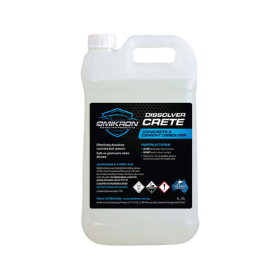 ***PICKUP ONLY: Dissolvercrete - Effectively Disolves Concrete and Cement 5L Omikron