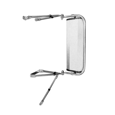 West Coast Style Complete Mirror Head Kit | High Polish Aluminium or Black