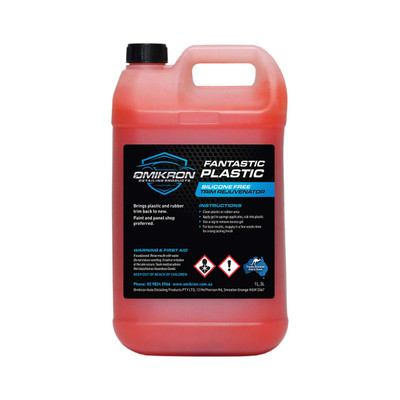 Fantastic Plastic Gel - Plastic, Rubber and Trim Rejuvenator 5L Omikron