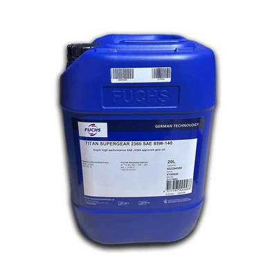 Fuchs Titan Supergear 2360 85W-140 Gear Oil, 20L