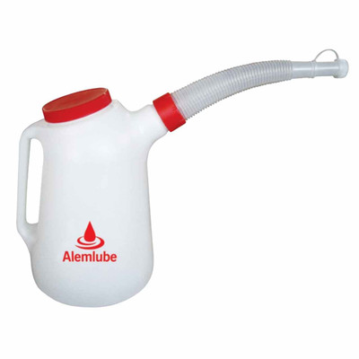 Alemlube 5000MFN Oil Measure with Flexible Spout, 5L