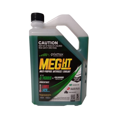 PrixMax MEG HT Multi-Purpose Antifreeze / Coolant Concentrate 5L – MEGHT-C5