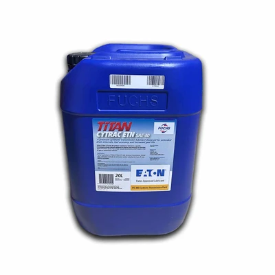Fuchs Titan Cytrac ETN SAE 40 Synthetic Transmission Fluid, 20L