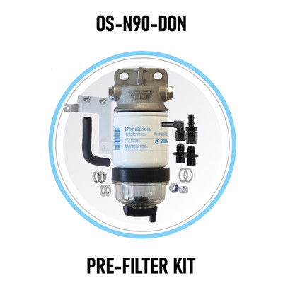 OS-N90-DON 2026 Toyota HiLux 4x4 48v 4-Cylinder 2.8L Diesel 1GD-FTV Donaldson Pre Filter Kit