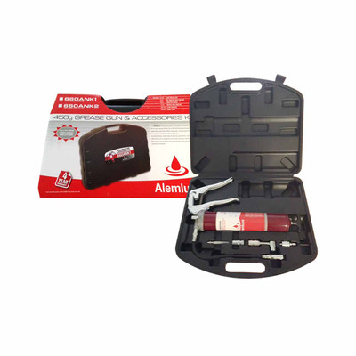 660ANK2 Alemlube Grease Gun & Accessories Kit 4year Warranty