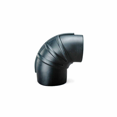 P143895 Donaldson Heavy Duty Rubber 90° Elbow Reducer 127mm (5") to 152mm (6") rad:3.81"