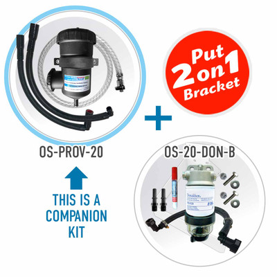 Ford Everest 2015-22 3.2L TDCi P5AT DI DOHC Mann+Hummel ProVent Catch Can Kit OS-PROV-20