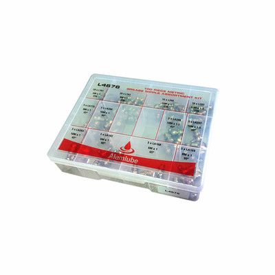 Alemlube Metric Grease Nipple Assortment Kit L4676