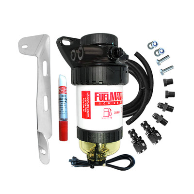 Isuzu D-Max MU-X 2013-17 3L Diesel 4JJ1-TC Dual Single Battery Fuel Manager Pre Filter Kit FM631DPK Isuzu D-Max MU-X 2013-17 3L Diesel 4JJ1-TC Dual Single Battery Fuel Manager Pre Filter Kit FM631DPK