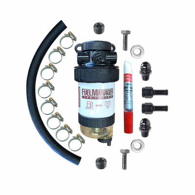 Isuzu D-MAX MU-X 4JJ1-TCX 3.0L TD 2012-16 - Fuel Manager Pre-Filter Companion Kit Isuzu D-MAX MU-X 4JJ1-TCX 3.0L TD 2012-16 - Fuel Manager Pre-Filter Companion Kit