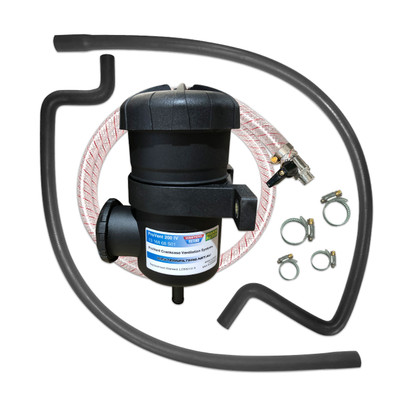 Mitsubishi Pajero 3.2L 4M41 2010-on DI-D TD Provent Catch Can Companion Kit OS-PROV-38 Mitsubishi Pajero 3.2L 4M41 2010-on DI-D TD Provent Catch Can Companion Kit OS-PROV-38