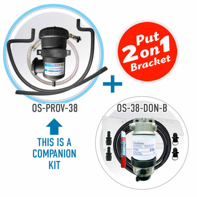 Mitsubishi Pajero 3.2L 4M41 2010-on DI-D TD Provent Catch Can Companion Kit OS-PROV-38