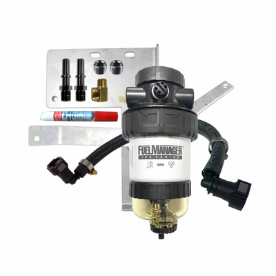 Nissan Navara (apr2015-on) 2.3L ST NP300 4x4 YS23 DOHC Fuel Manager Pre-Filter DUAL Bracket Kit OS-17-FMB Nissan Navara (apr2015-on) 2.3L ST NP300 4x4 YS23 DOHC Fuel Manager Pre-Filter DUAL Bracket Kit OS-17-FMB