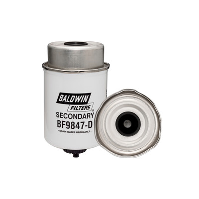 BF9847-D Baldwin Secondary Fuel Element with Drain for John Deere Equipment BF9847-D Baldwin Secondary Fuel Element with Drain for John Deere Equipment