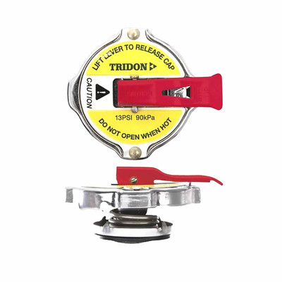 CA1390L Tridon Metal Radiator Recovery Cap Safety Lever 13PSi 90kPa Standard Bayonet CA1390L Tridon Metal Radiator Recovery Cap Safety Lever 13PSi 90kPa Standard Bayonet