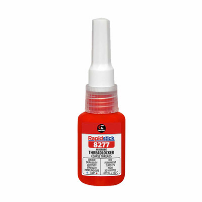 Chemtools Rapidstick 8277-10 Threadlocker 10ml (Coarse Threads, Red)