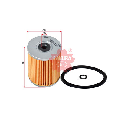 Sakura Fuel Filter Element F-1004 Cross Ref: 16444-29000