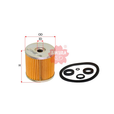 Sakura Fuel Filter Element F-1106 Cross Ref: 04234-68010