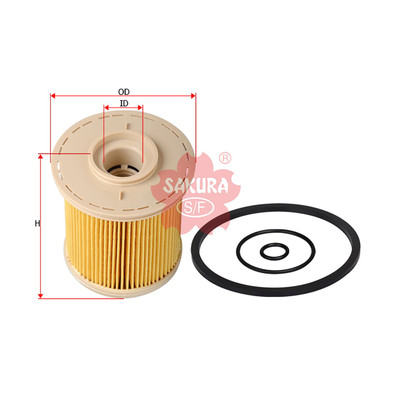 Sakura Fuel Filter Element F-1110 Cross Ref: 23304-78110 Sakura Fuel Filter Element F-1110 Cross Ref: 23304-78110