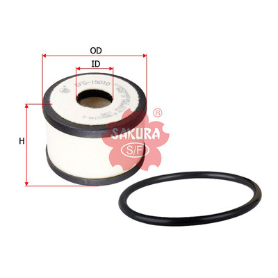 Sakura Blow-By Gas Filter EFG-15010 Cross Ref: 1J419-05810 Sakura Blow-By Gas Filter EFG-15010 Cross Ref: 1J419-05810