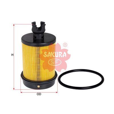 Sakura Fuel Filter Element EF-13070 Cross Ref: 23304-78090