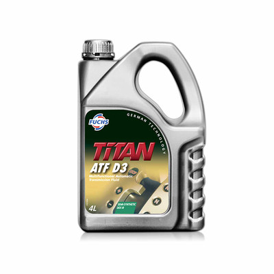 2121004 FUCHS TITAN ATF D3 Multifunctional Automatic Transmission Fluid 4L Bottle 2121004 FUCHS TITAN ATF D3 Multifunctional Automatic Transmission Fluid 4L Bottle