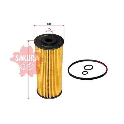 Sakura Oil Filter Element EO-1501 Cross Ref: 8-98018858-0