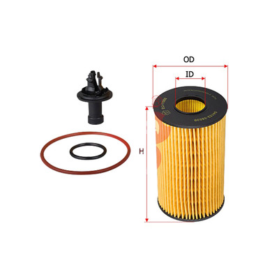 Sakura Oil Filter Element EO-11060 Cross Ref: 04152-38020 Sakura Oil Filter Element EO-11060 Cross Ref: 04152-38020