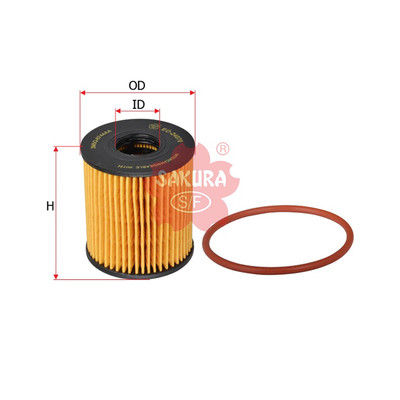 Sakura Oil Filter Element EO-24070 Cross Ref: 30650798