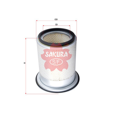Sakura Outer Air Filter FA-2708 Cross Ref: 4206098