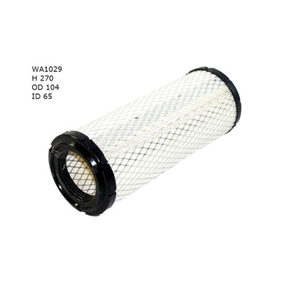 WA1029 Air Filter for TCM Kubota Yanmar (Equivalent to: HDA5966)
