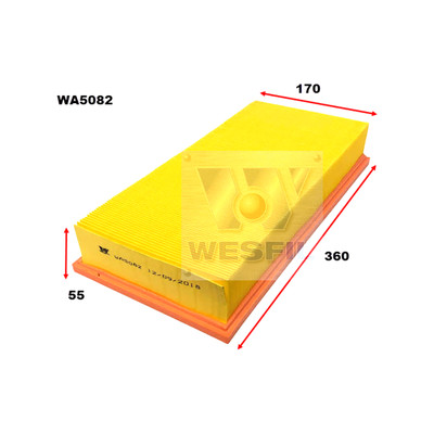 WA5082 Wesfil Air Filter for Mercedes Ssangyong (Cross Ref: A1780) WA5082 Wesfil Air Filter for Mercedes Ssangyong (Cross Ref: A1780)