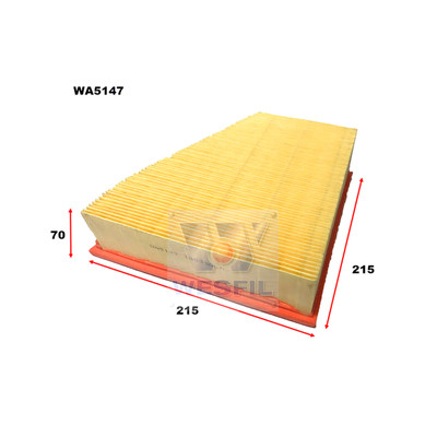 WA5147 Wesfil Air Filter for VW Skoda (Cross Ref: A1715) WA5147 Wesfil Air Filter for VW Skoda (Cross Ref: A1715)