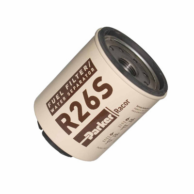 R26S Racor 2 Micron Fuel Filter / Water Separator Replacement Element R26S Racor 2 Micron Fuel Filter / Water Separator Replacement Element