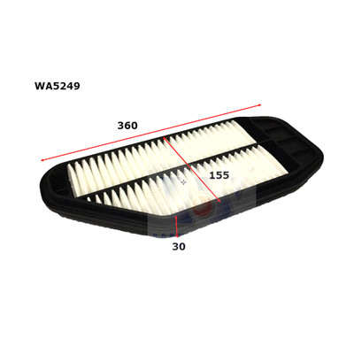 WA5249 Wesfil Air Filter for Holden (Cross Ref: A1786)